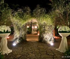 Villa Vergine - Allestimento dell'entrata della villa