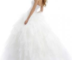Abito da sposa con gonna in tulle - Modello Stella