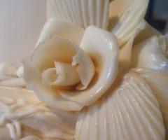 Rosa di burro per il banchetto di nozze