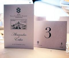 Adverso - Segnatavolo per matrimoni