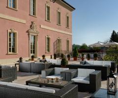 Terrazza presso il Ristorante “Le Fief” - Castello dal Pozzo