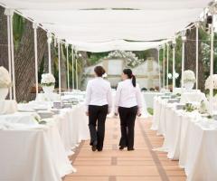 Casa Resta - Buffet di nozze all'aperto