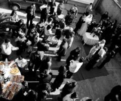 Fotografia del ricevimento di matrimonio