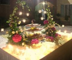 Fiori per il tavolo della torta di nozze - Nanda Fiori