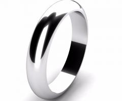 Lady Kimberley Bottega Orafa - Fede classica oro bianco