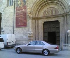 Auto per gli sposi Mercedes Classe S cubanite