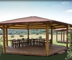 Gazebo per il matrimonio