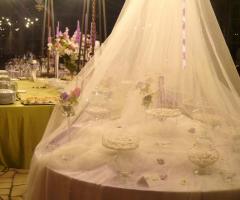 Banchetto dei confetti a cura di Incanto di Zucchero ad Acireale (Catania)