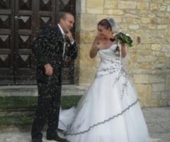 Lancio del riso agli sposi