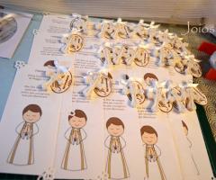 Segnaposto/Menù Comunione