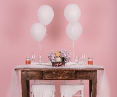 Crinolina Events - Table Setting Romantico