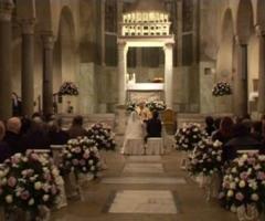 Gruppo Mio Blu - Allestimento floreale per il matrimonio in chiesa