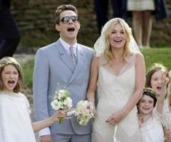 Scatto fotografico del matrimonio di Kate Moss