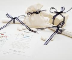 Bomboniere, confetti e pergamene della Compassion Italia Onlus