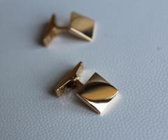 Gemelli in oro giallo - 18 Carati Genova