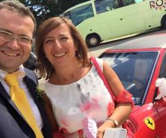 Noleggio di Ferrari per gli sposi