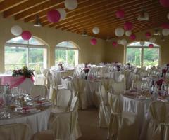 3Bien - La sala addobbata a festa