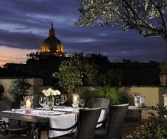 Hotel d'Inghilterra - Roof garden per il ricevimento nuziale