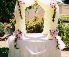 Decoro tavolo bomboniere di matrimonio