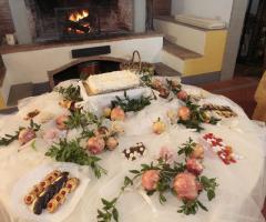 Il tavolo dei dolci per un matrimonio autunnale