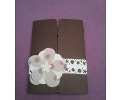 Partecipazione "fiore" - Fiordisa Creatività