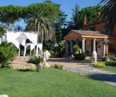 Ingresso della villa