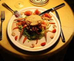 Uno dei piatti creati dal nostro chef