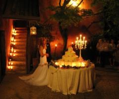 Ricevimento serale - Taglio della torta nuziale