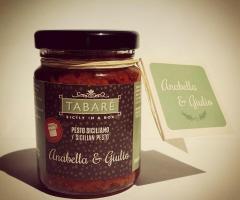 Tabarè Sicily in a Box - Vasetto personalizzato con nome sposi