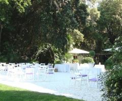 Ricevimento di matrimonio in giardino - Villa Orlando