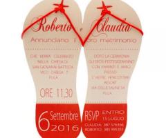 Nozzeggiando - Partecipazioni di nozze originali