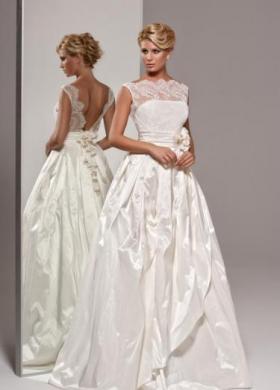 Abito da sposa con ricami