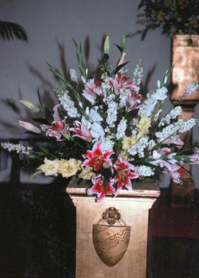 Fiori colorati per le nozze