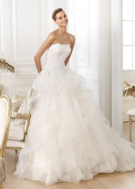 Abito da sposa in stile principesco