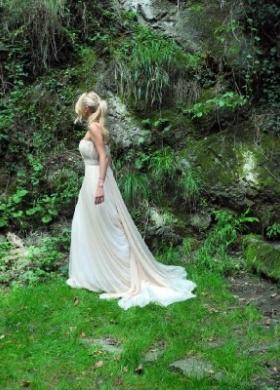 Vestito da sposa con strascico - Collezione Princesses
