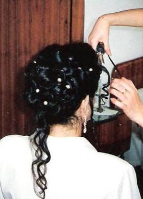 Acconciatura sposa capelli raccolti