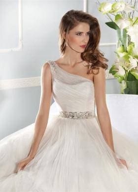 Ida White and gold - Palasposi Coutute