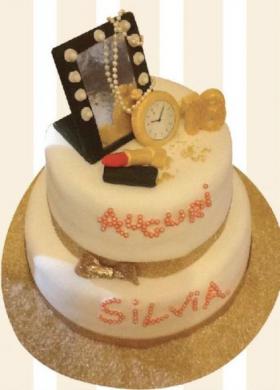 Glitter's cake