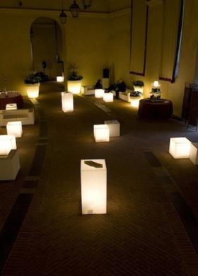 Arredo di design per allestire un matrimonio alla moda