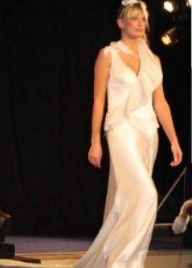Abito da sposa liscio
