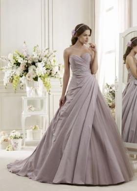 Vestito da sposa color glicine - Linea Colet