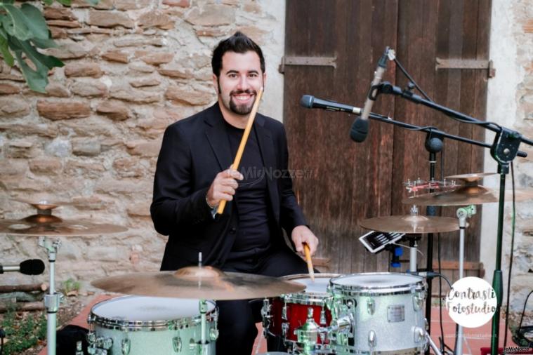 Giacomo Rocchi alla batteria