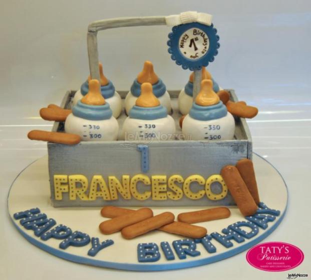 Torta per il compleanno Baby Milk