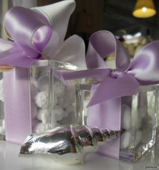 Bomboniere per il matrimonio - Conchiglia argento