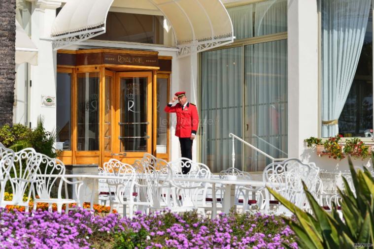 Royal Hotel Sanremo - Ingresso dell'hotel