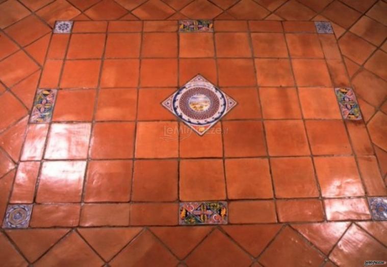 Pavimento in cotto per la casa degli sposi