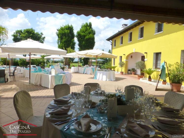 Cascina dal Pozzo - I tavoli degli invitati