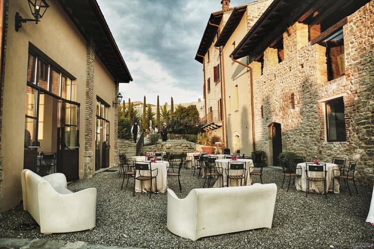 Ricevimento nel cortile - Castello Malaspina Varzi