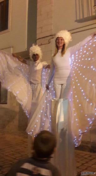Pan di Zucchero - Trampoliere luminoso sposa