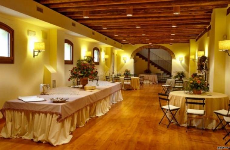 Buffet di nozze con catering